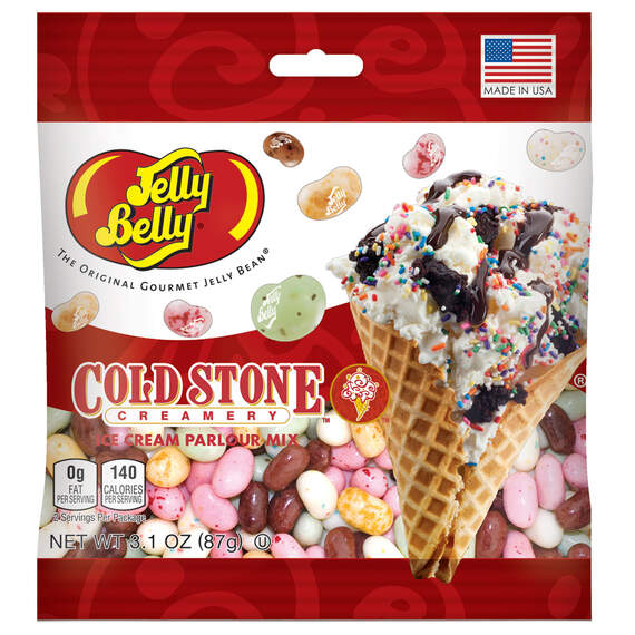 Jelly Belly Cold Stone Ice Cream Parlor Mix Grab & Go Bag, 3.5 oz.