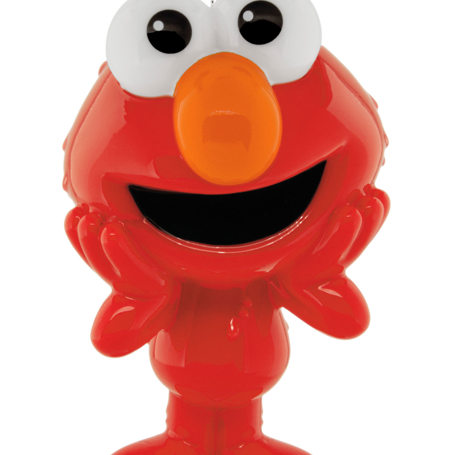 Sesame Street Elmo Christmas Ornament closeup detail image number 5