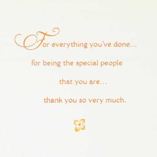 Kind, Considerate and Thoughtful Thank-You Card to All, 