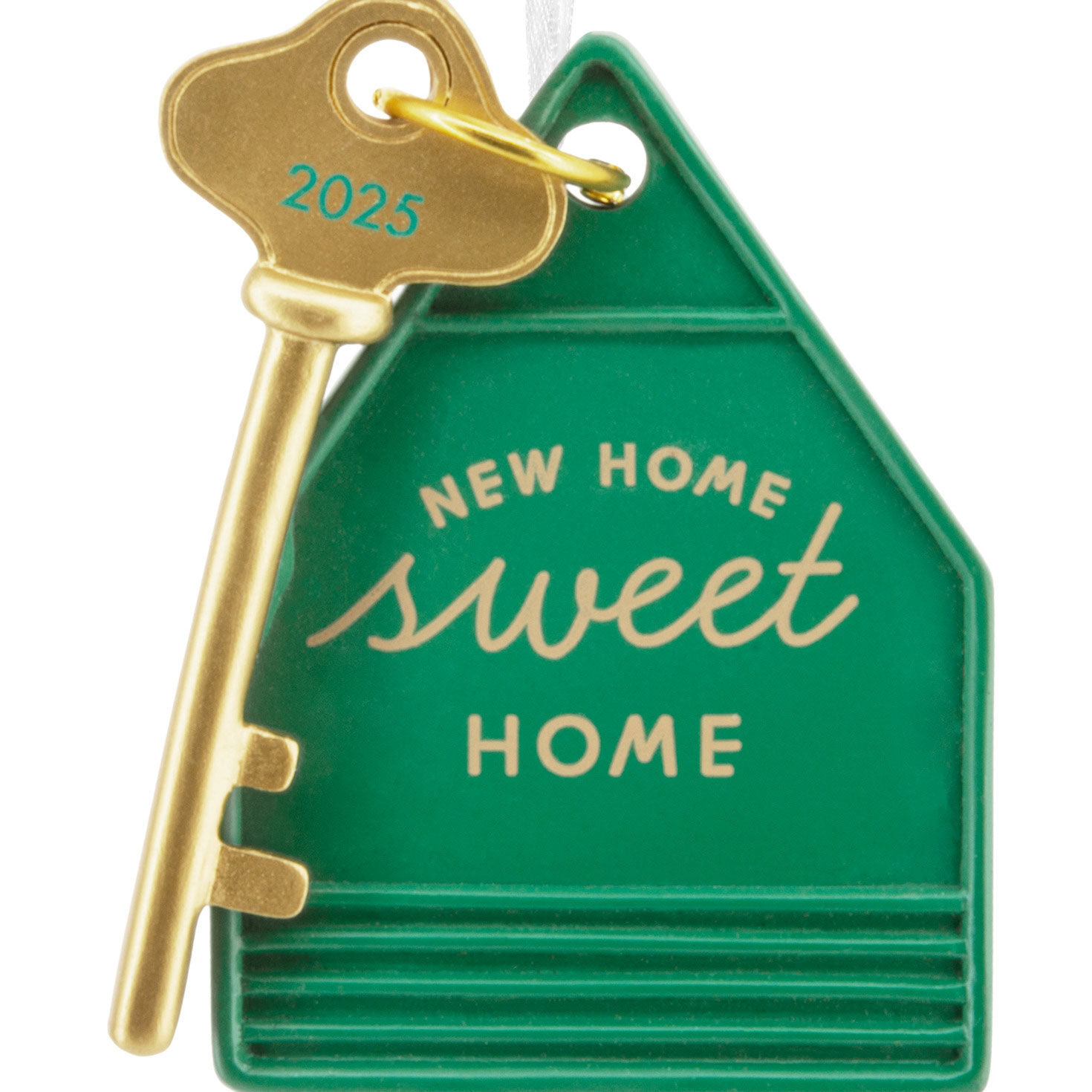 New Home Sweet Home Key Christmas Ornament closeup view image number 5