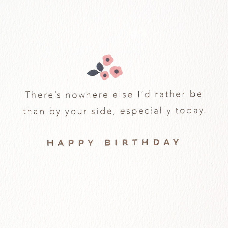 Butterflies and Flowers Quilled Birthday Card Sentiment image number 2