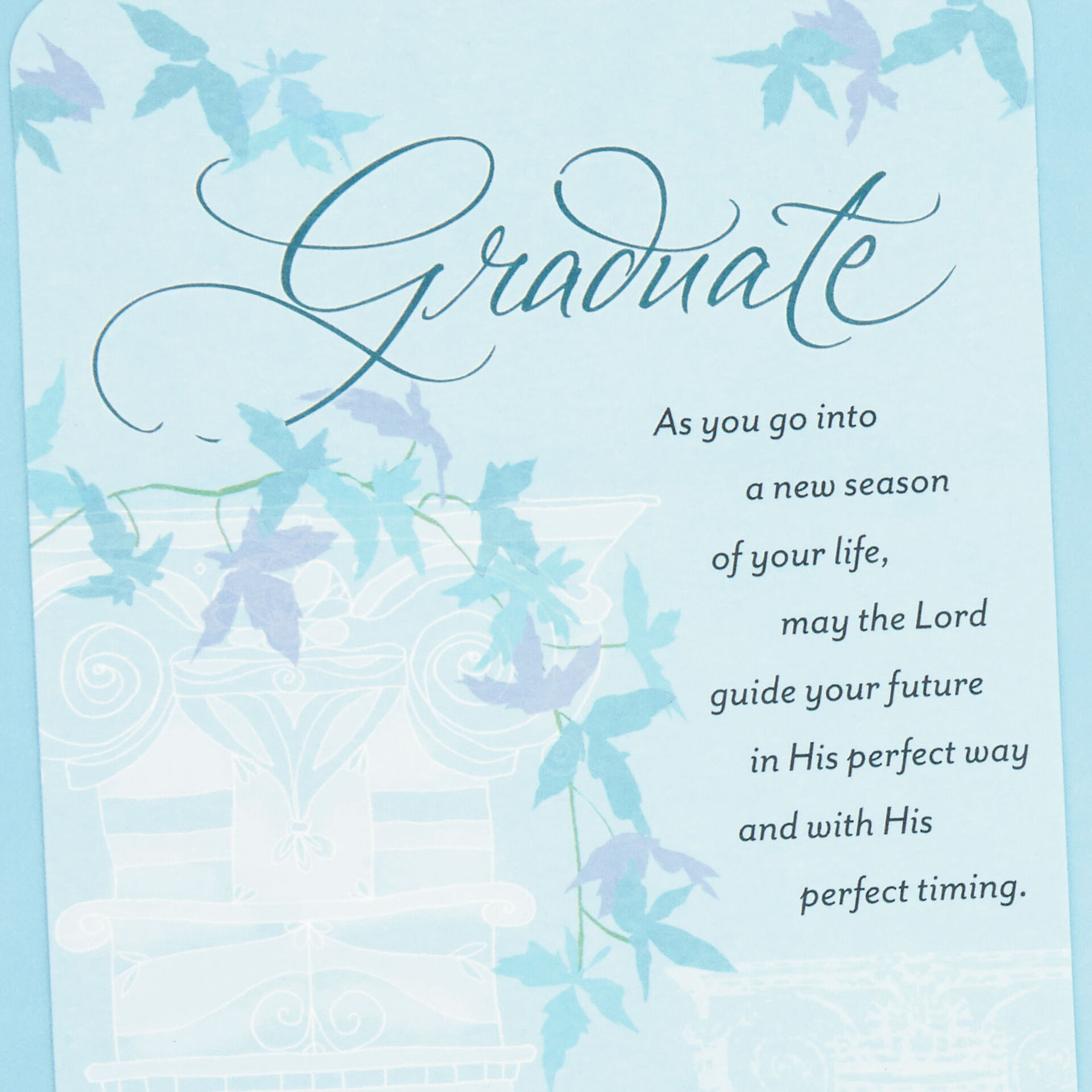 May the Lord Guide Your Future Religious Graduation Card - Greeting ...