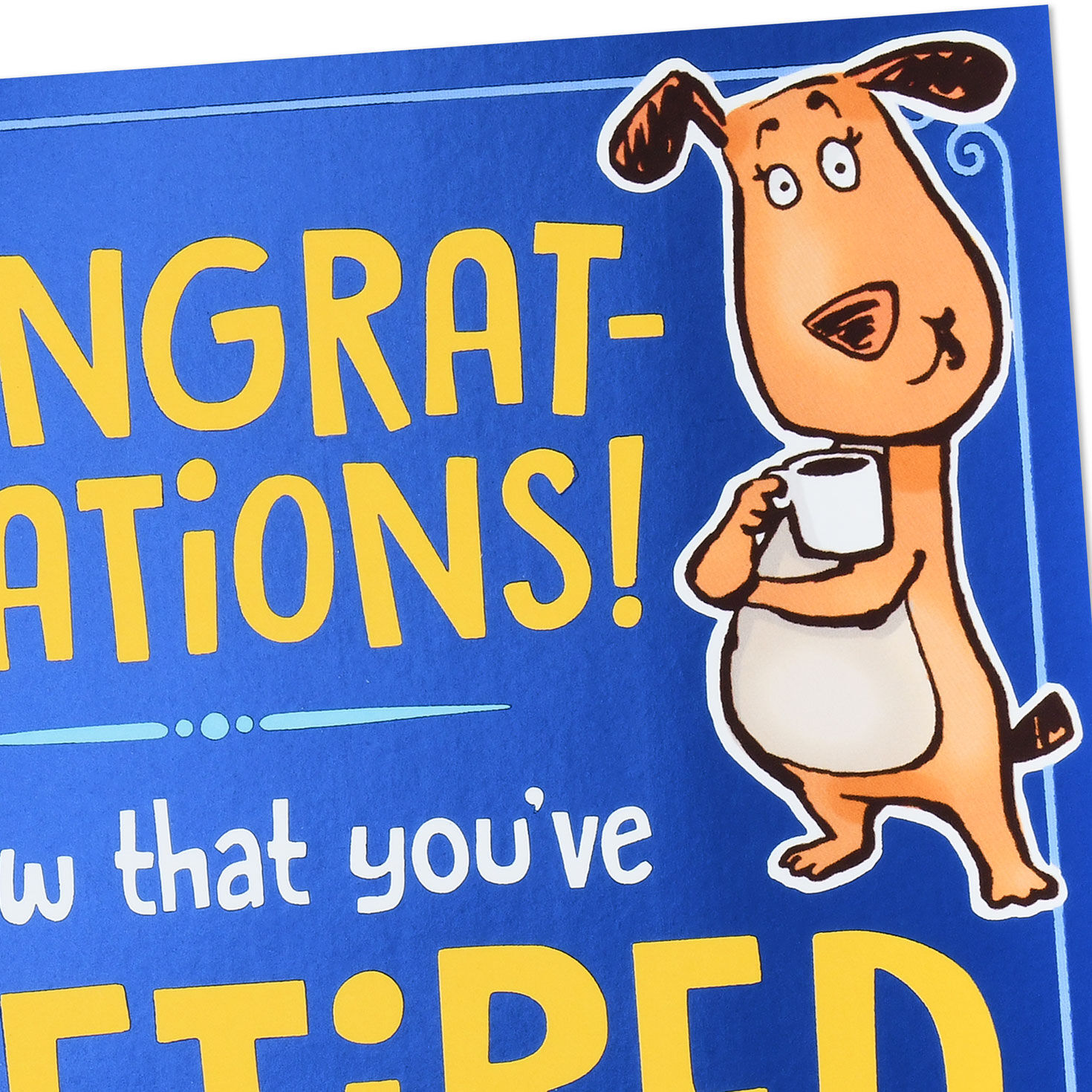 Funny Certificate Retirement Card Card Front Detail image number 6