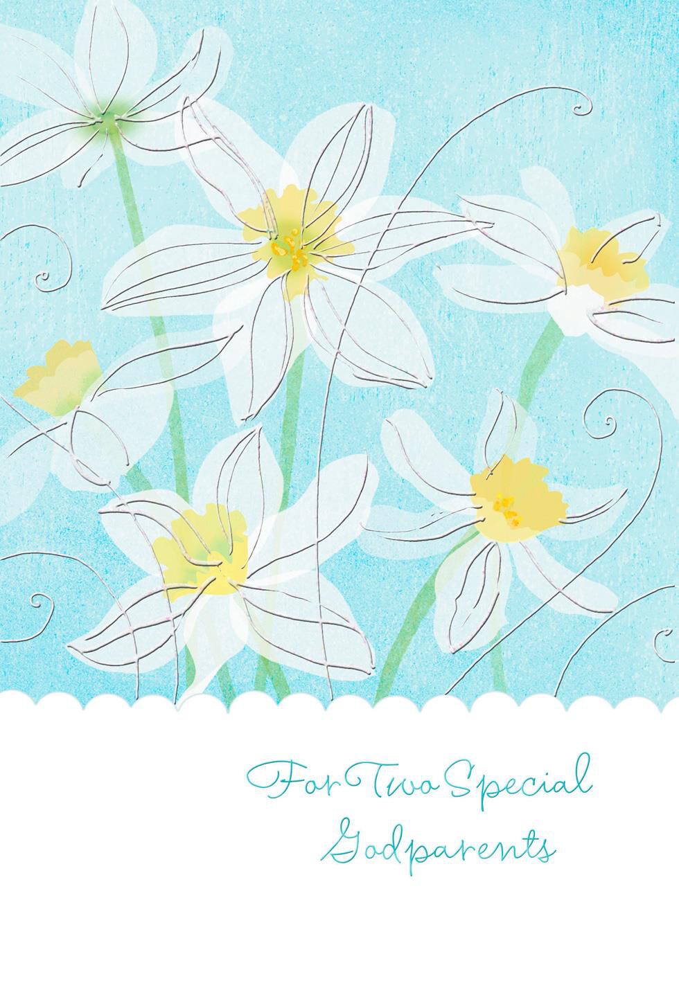 Heartfelt Thanks Easter Card for Godparents