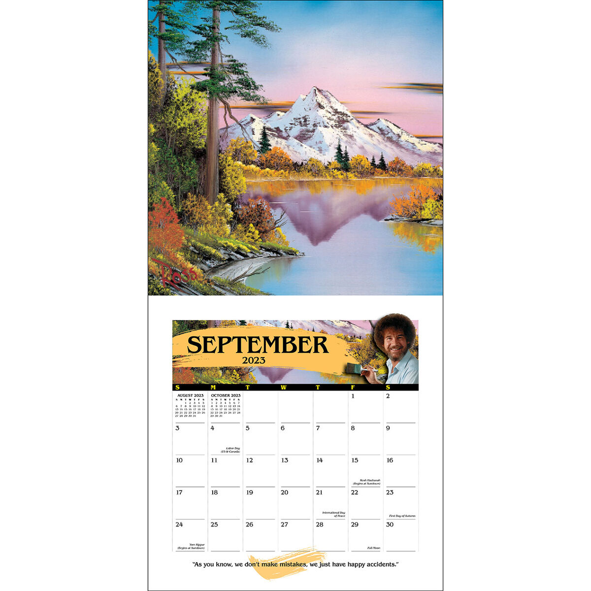 Bob Ross 2023 Wall Calendar Calendars & Planners Hallmark