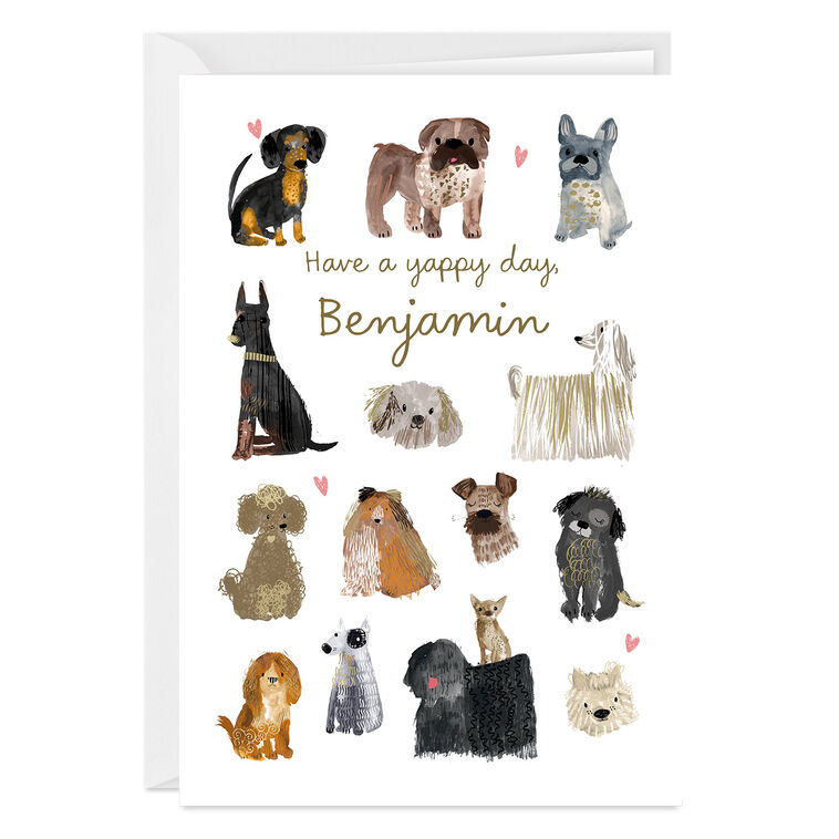 Have a Yappy Day Custom Card