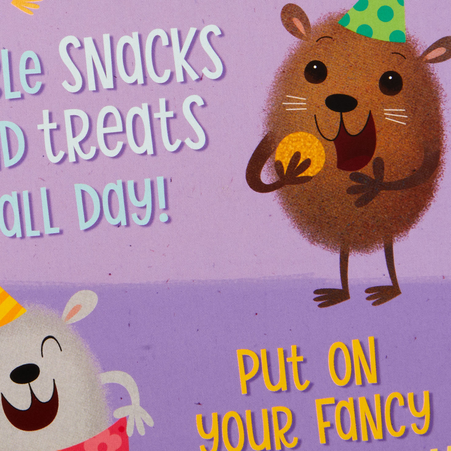 Hamster Dance Funny Musical Card for Kids Card Front Detail image number 4