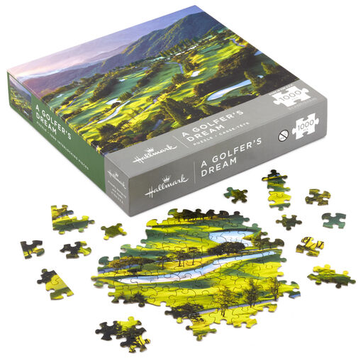 A Golfer's Dream 1,000-Piece Puzzle, 