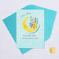 Over the Moon Mini Pop Up New Baby Boy Card, , large image number 6