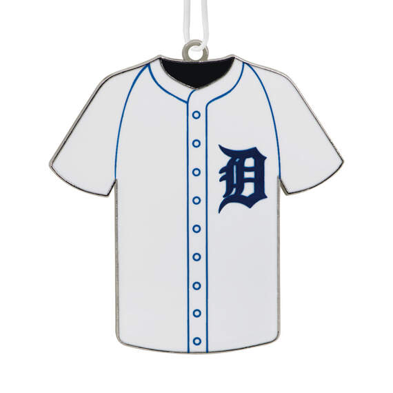 MLB Detroit Tigers™ Baseball Jersey Metal Hallmark Ornament, , large image number 1