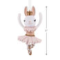 Ballerina Bunny Christmas Ornament measurement image number 3