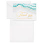 Abstract Waves Boxed Blank Sympathy Thank-You Notes, Pack of 20, , large image number 3