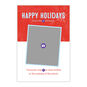 Red, Blue and White Flat Holiday Photo Card, , large image number 5