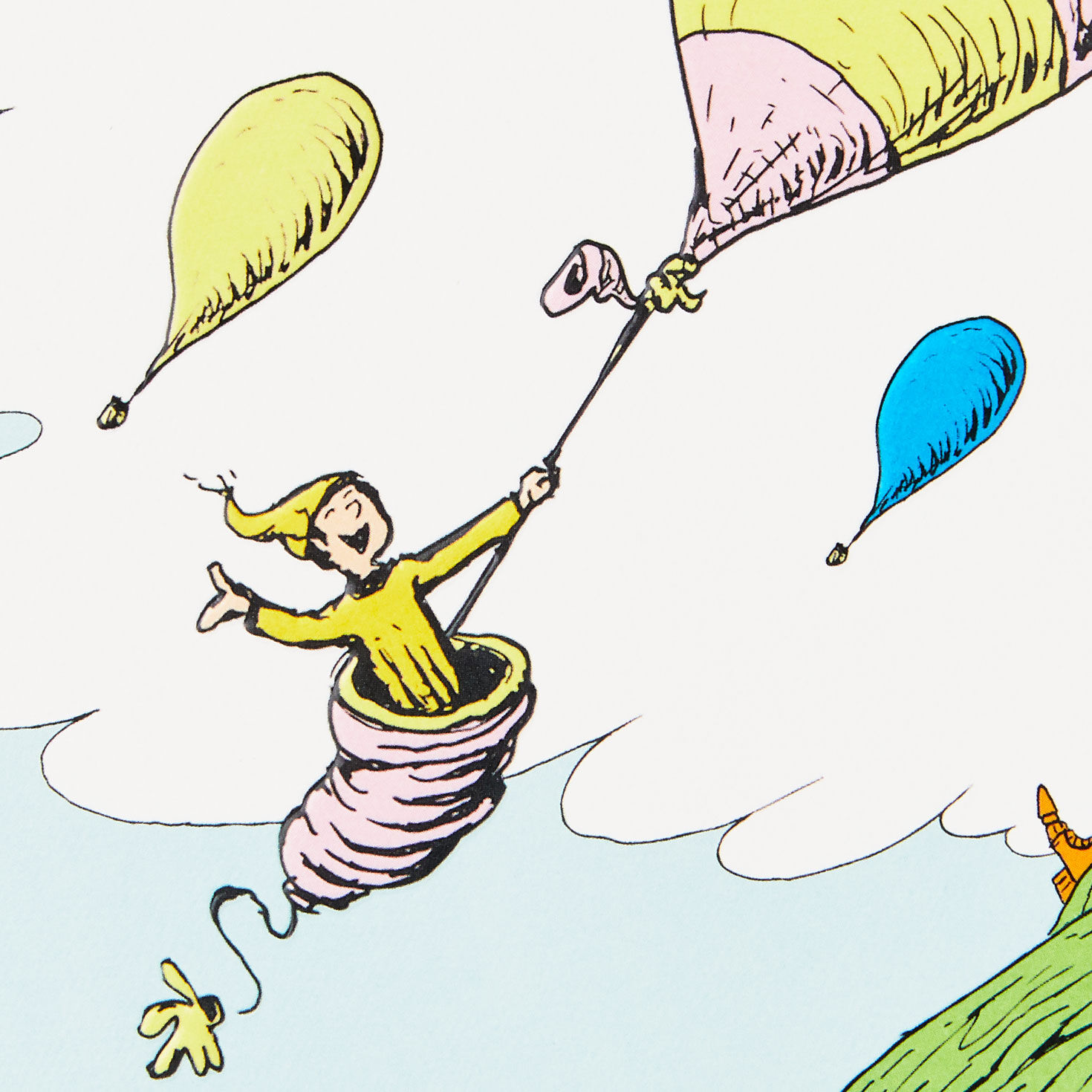 Dr. Seuss Oh The Places You'll Go Graduation Card card front detail image number 4