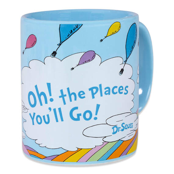 Uncanny Brands Dr. Seuss's Oh! The Places You'll Go! Mug With Warmer, , large image number 2