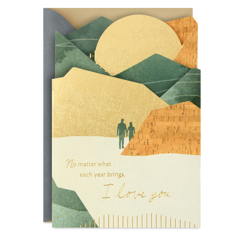 Most of All, I Love You Romantic Birthday Card for Him