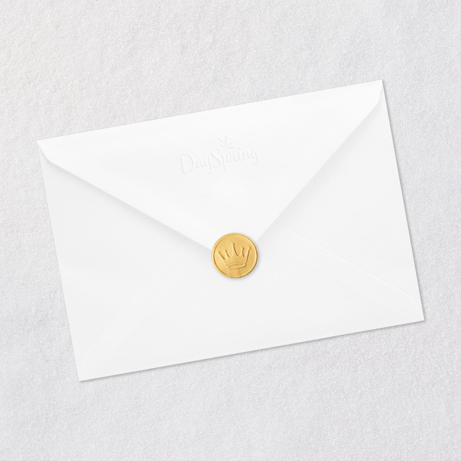 Pretty Floral Religious Mother's Day Card for Mom Envelope Back with Seal image number 10