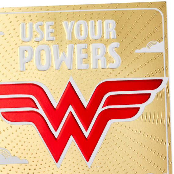 Wonder Woman™ Inspirational Goddess Birthday Card for Her, , large image number 4