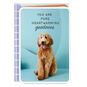 Goldendoodle Dog Pure Goodness Thank You Card Card Front image number 1