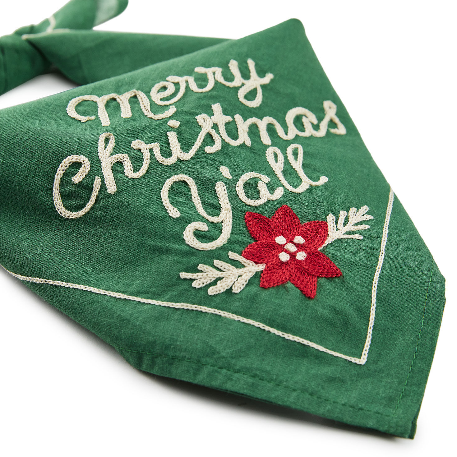 Hallmark x Opry® Merry Christmas Y'all Green Bandana for only USD 30.00 | Hallmark