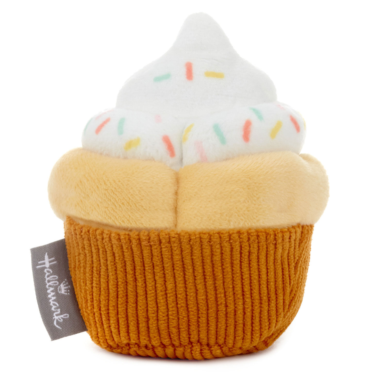 Plush Cupcake Gift Card Holder With Pocket back image number 3