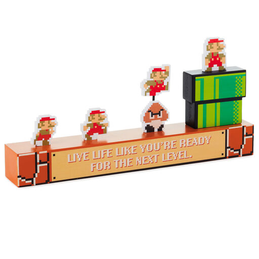 Nintendo Super Mario Bros.® Next Level Quote Figurine, 