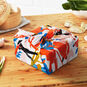 26" Abstract Doodles on Cream Fabric Gift Wrap, , large image number 2