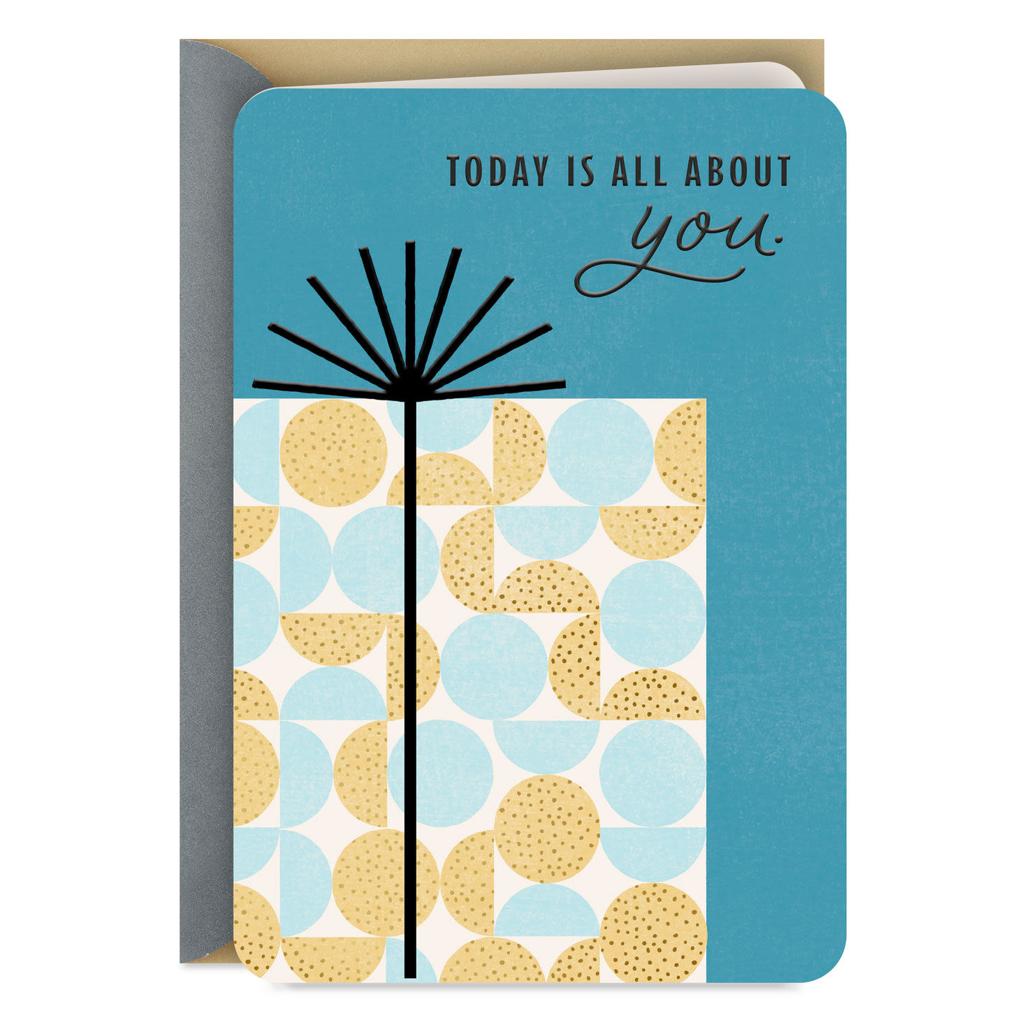 Today Is All About You Birthday Card