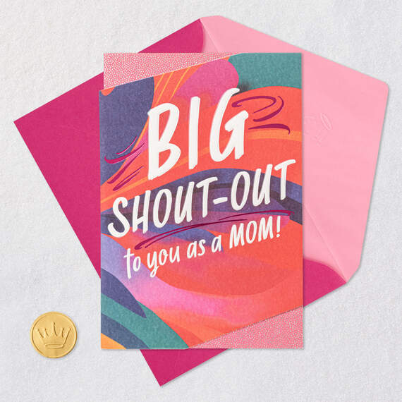 Big Shout-Out to You Mother's Day Card, , large image number 6