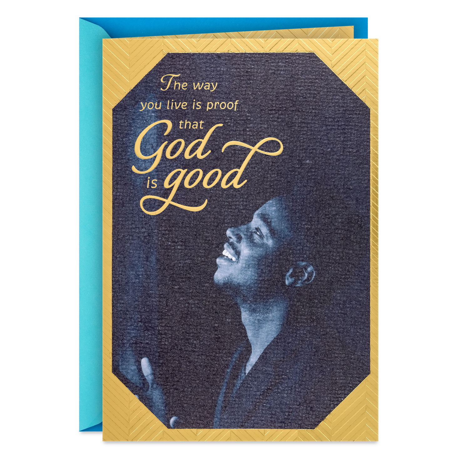 So Proud and Blessed to Know Such a Godly Man Father's Day Card