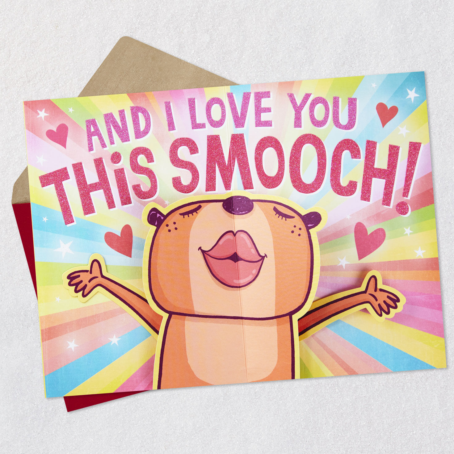 Love You This Smooch Pop-Up Sweetest Day Card for only USD 4.99 | Hallmark