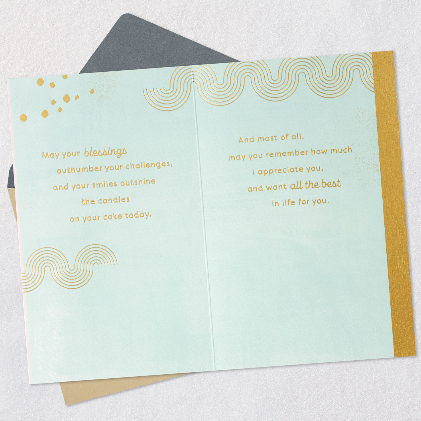 Wishing You Time for You Today Birthday Card, , large image number 7