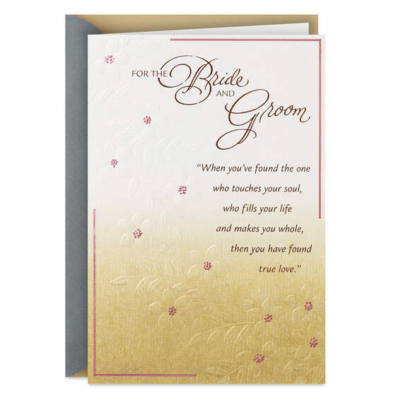 When You've Found True Love Wedding Card, , large image number 1