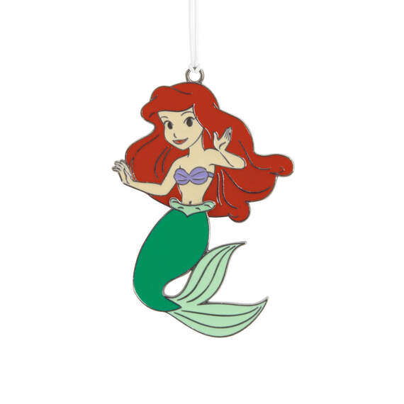 Disney The Little Mermaid Ariel Moving Metal Hallmark Ornament, , large image number 1