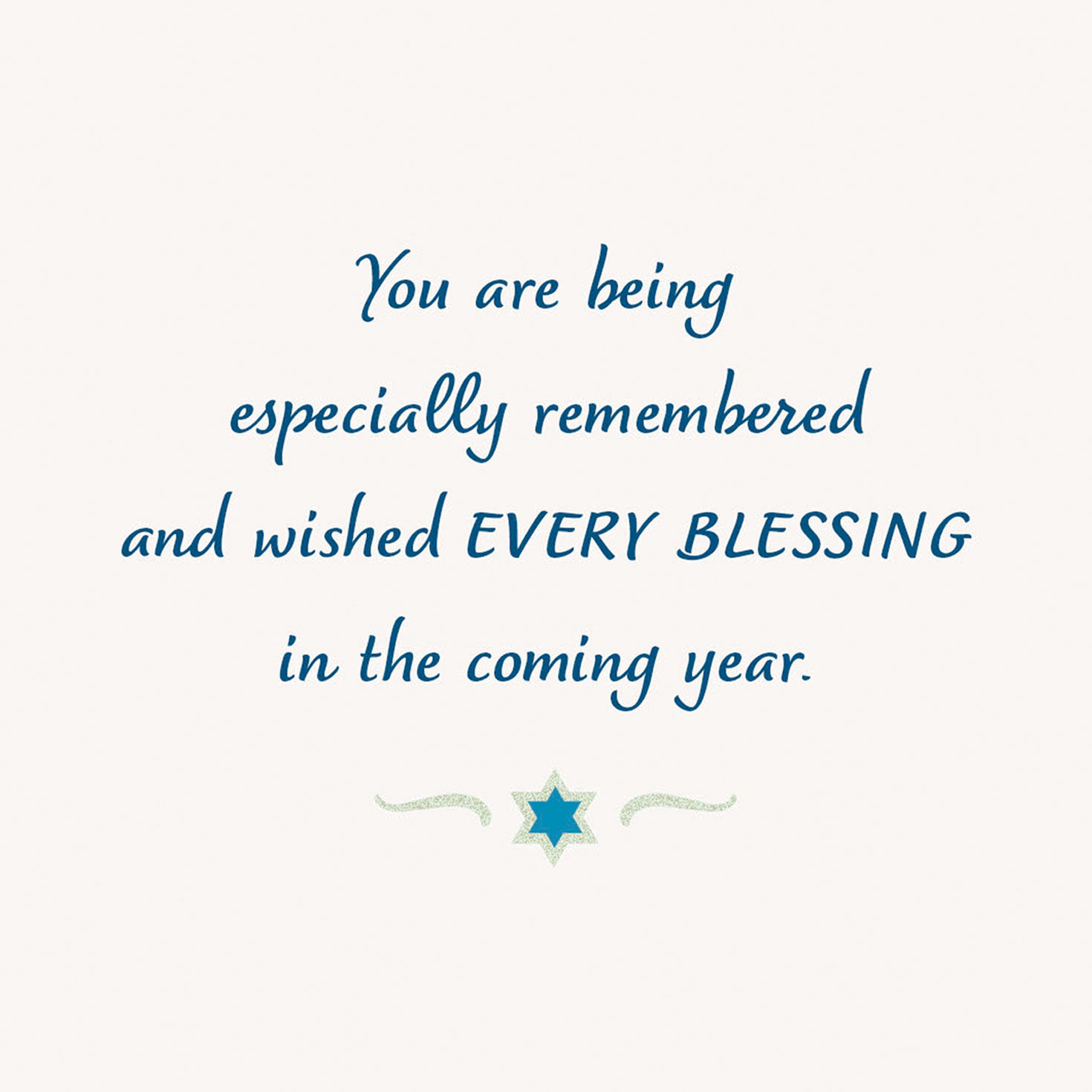 Jerusalem Scene Rosh Hashanah Card Sentiment image number 2
