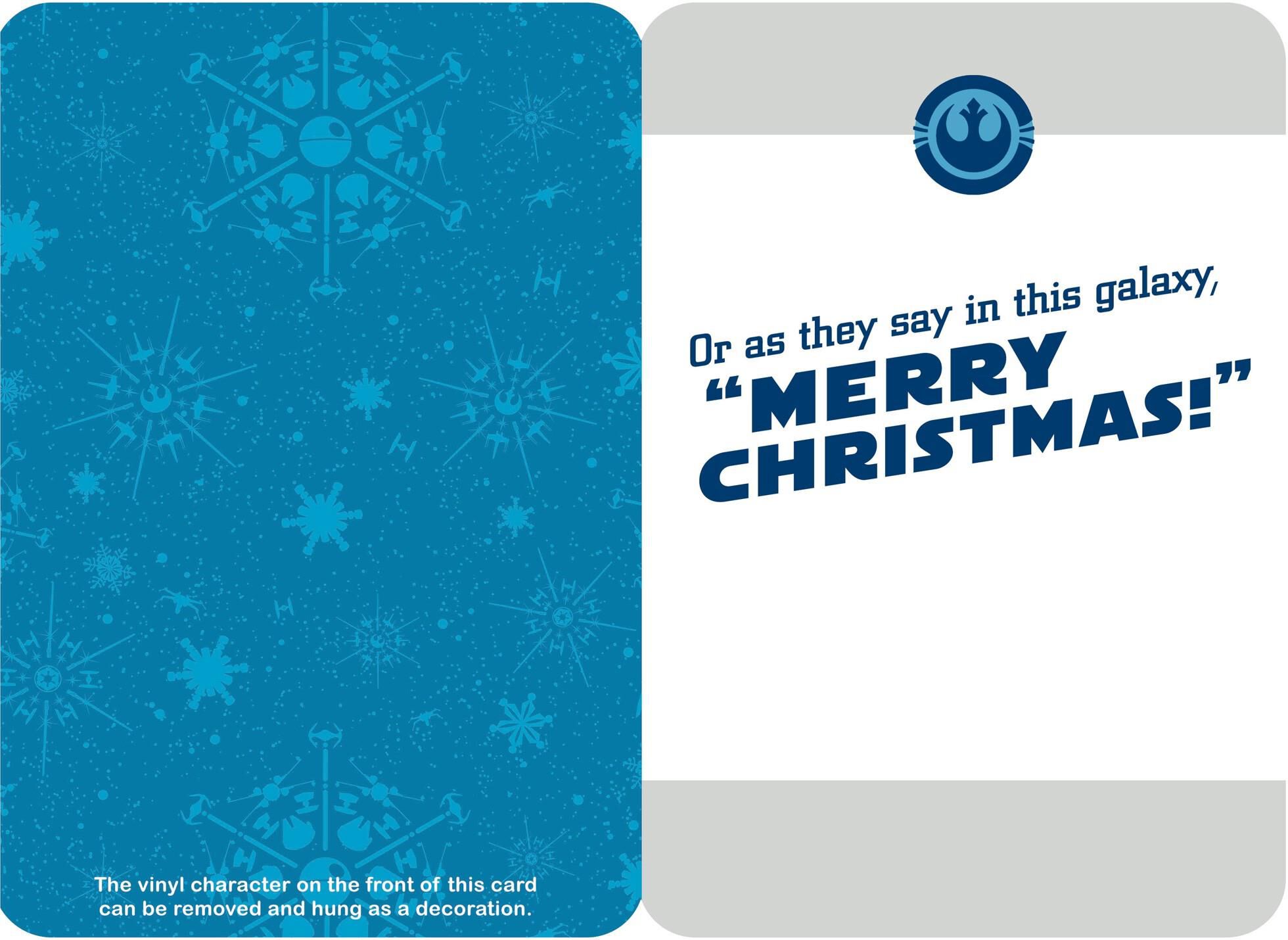 R2-D2™ Christmas Card With Ornament