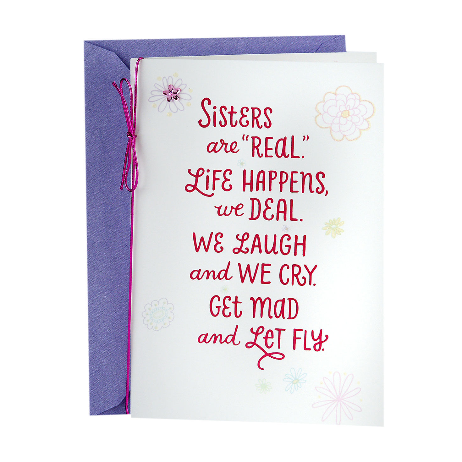 We Share a Special Bond Mother's Day Card for Sister From Sister