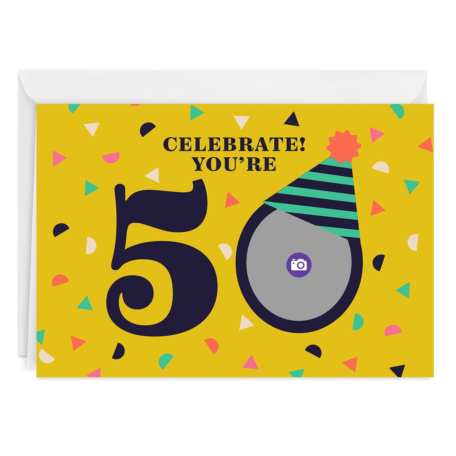 Celebrate Custom 50th Birthday Card, , large image number 3