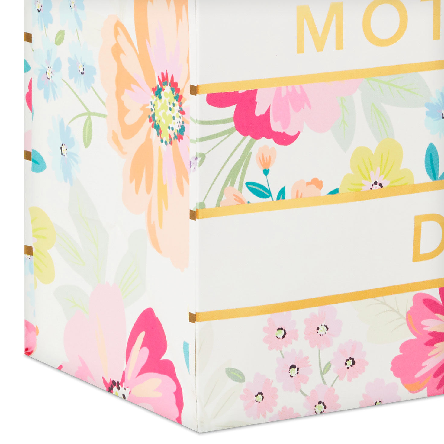 13" Floral Stripe Large Mother's Day Gift Bag With Tissue for only USD 6.99 | Hallmark