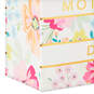 13" Floral Stripe Large Mother's Day Gift Bag With Tissue, , large image number 5