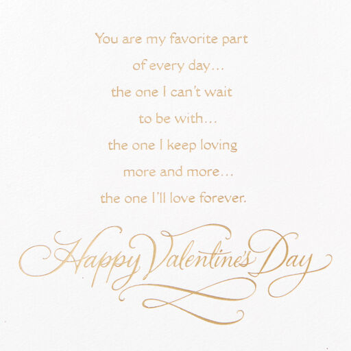 I Love You Forever Valentine's Day Card, 