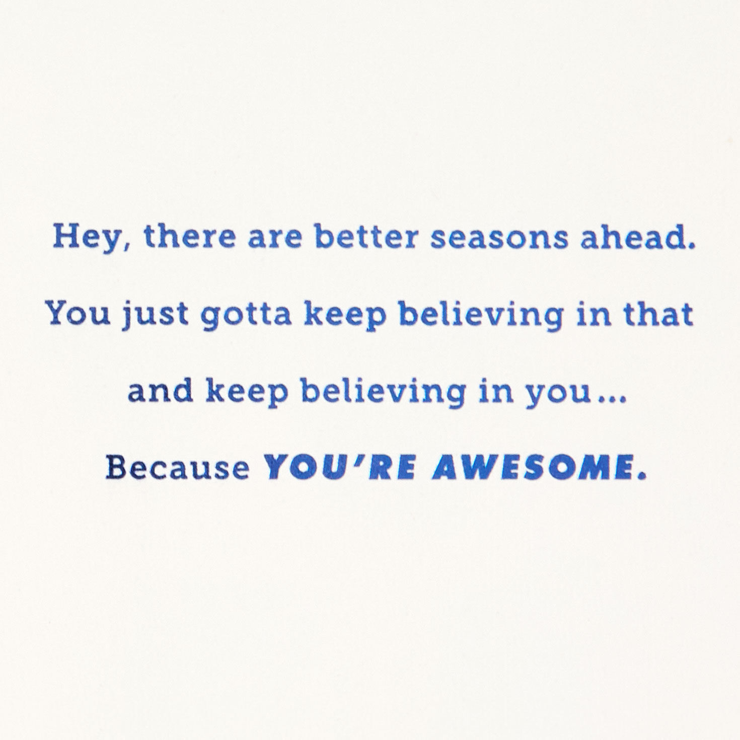 Ted Lasso Believe Encouragement Card Sentiment image number 2
