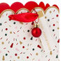 Christmas Confetti Medium Square Gift Bag Handle Detail image number 4