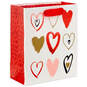 6.5" Painted Hearts Valentine's Day Gift Bag, , large image number 4