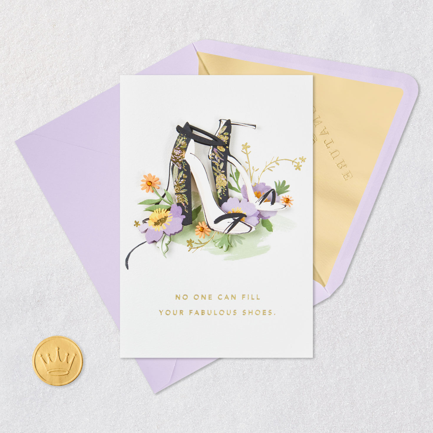 No One Can Fill Your Fabulous Shoes Birthday Card for only USD 7.59 | Hallmark