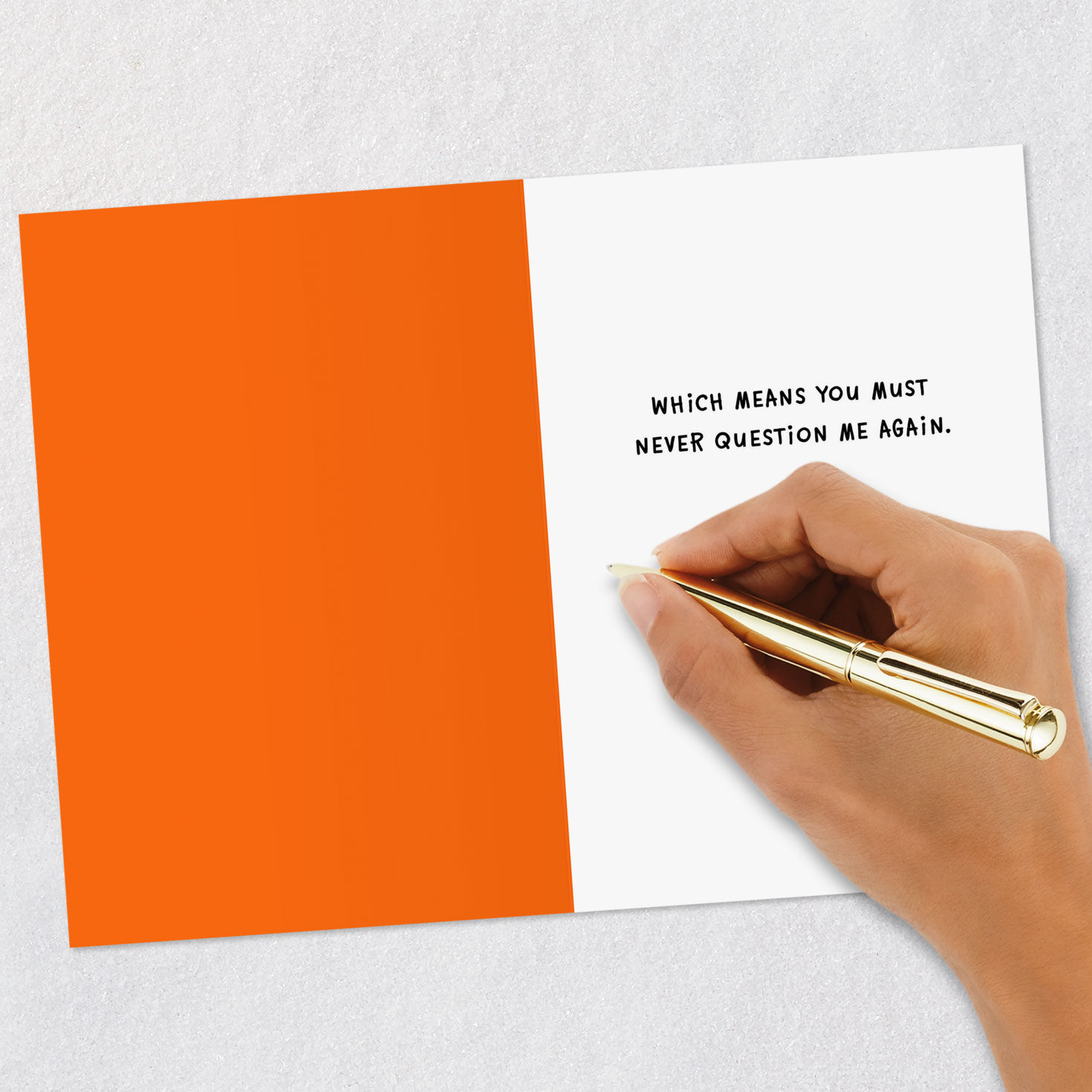Word Bubble Funny Congratulations Card signing card image number 6
