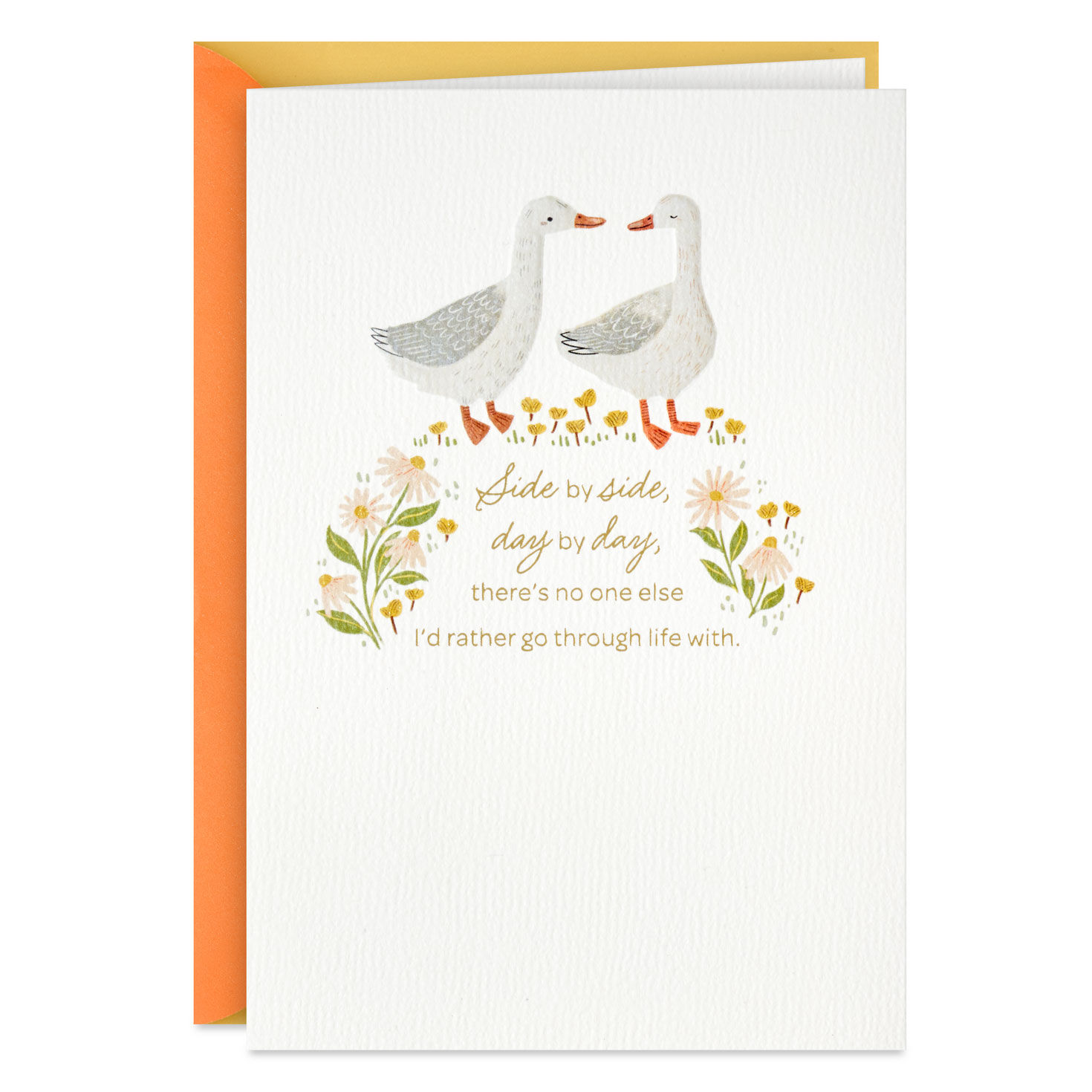 Everything's Better With You Romantic Easter Card