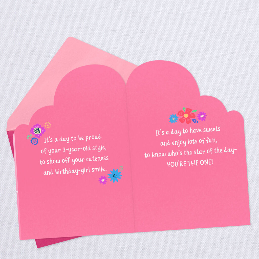 Cuteness And Smile 3rd Birthday Card Greeting Cards Hallmark