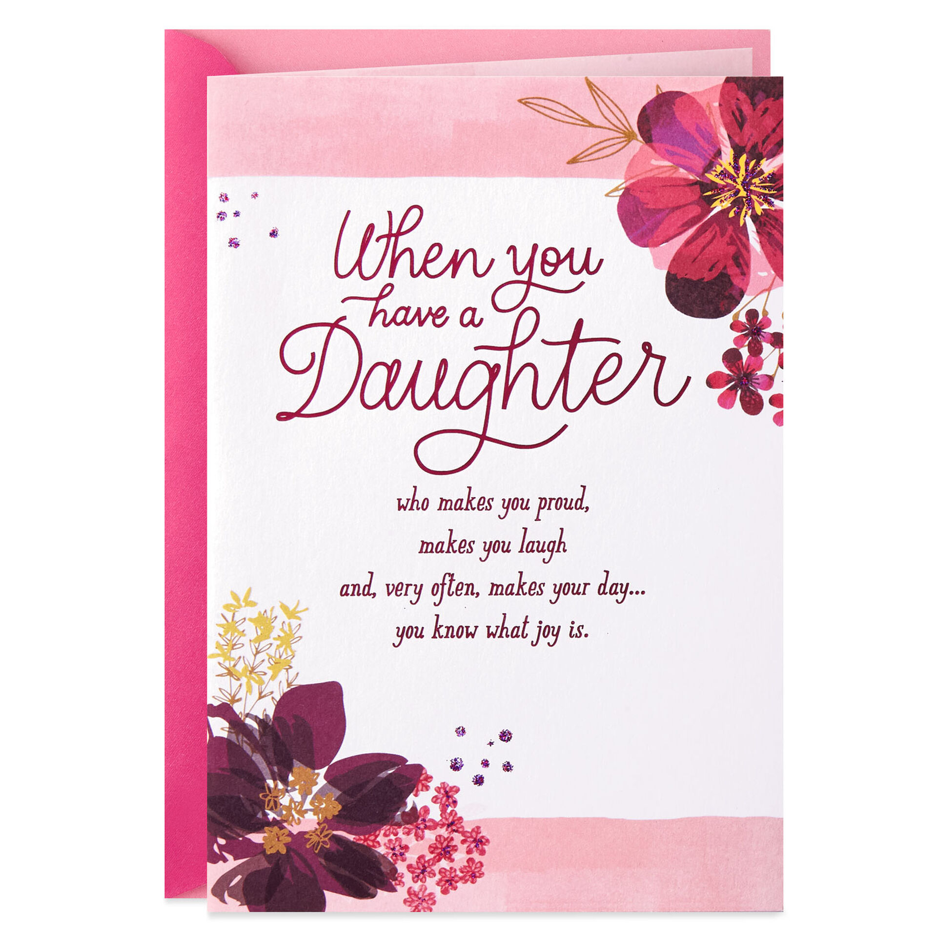 Truly Blessed Valentine #39 s Day Card for Daughter Greeting Cards Hallmark