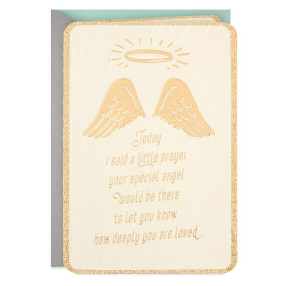 Guardian Angel Wishes Thinking of You Card